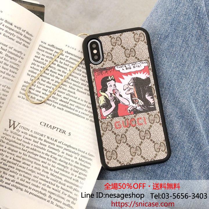 Gucci iphone12pro max ケース 白雪姫
