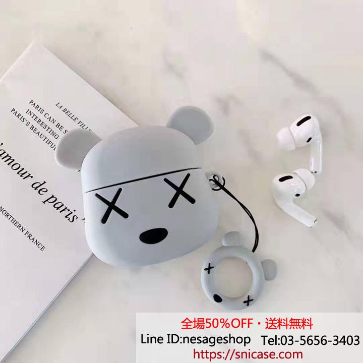 kaws AirPods Proケース シリコン製