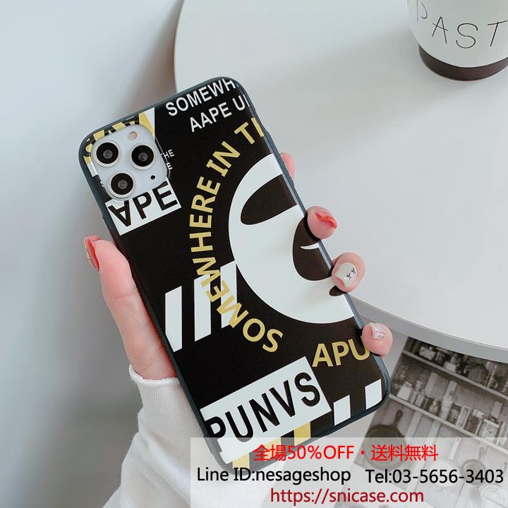 Aape iphone11/xr/xs max携帯カバー