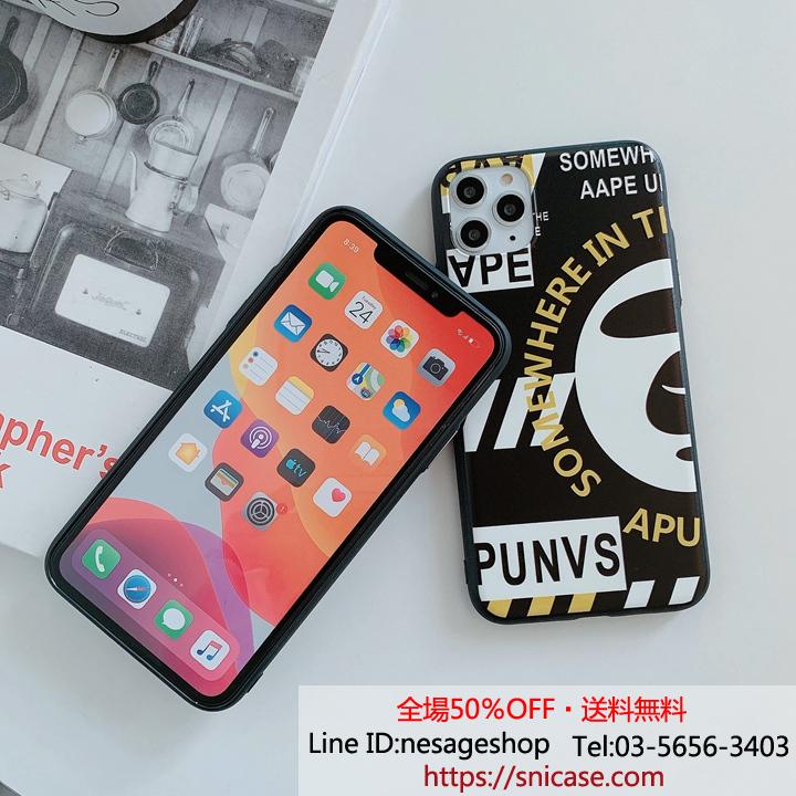 個性的 AAPE アイフォン 11 11pro 11promax ケース