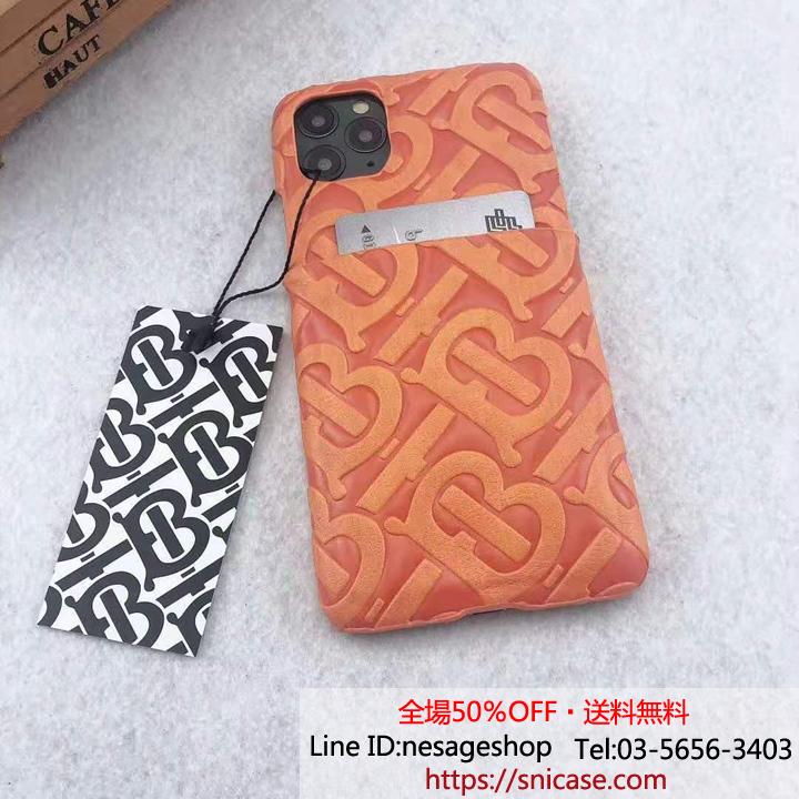バーバリー iPhone12 Proケース 小銭入れ