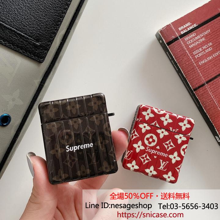 ワイヤレスイヤホンケース supreme&lv