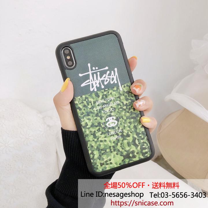 Stussyギャラクシーs9/s8 plus携帯カバー