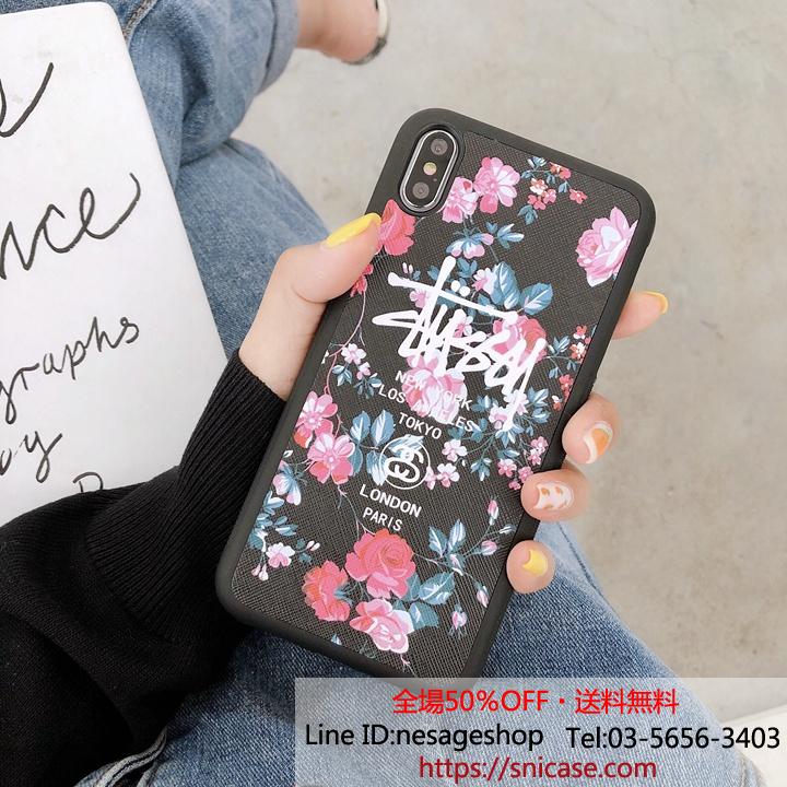 Stussyギャラクシーs9/s8 plus携帯カバー