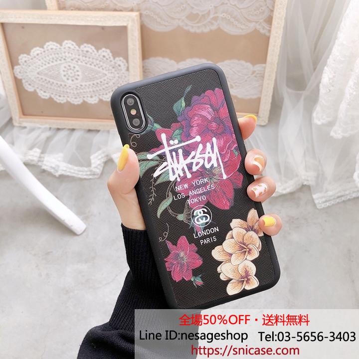 Stussyギャラクシーs9/s8 plus携帯カバー