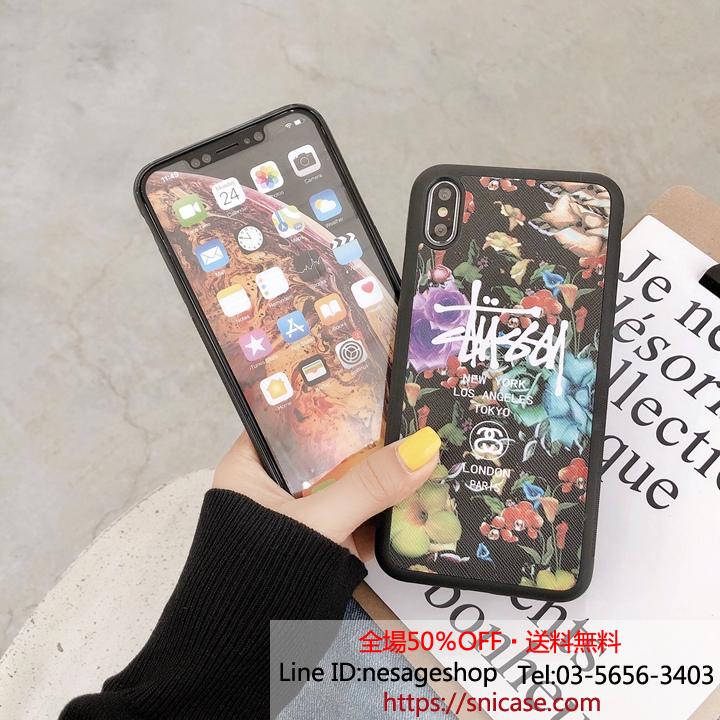 Stussy Galaxys10 plusケース おしゃれ