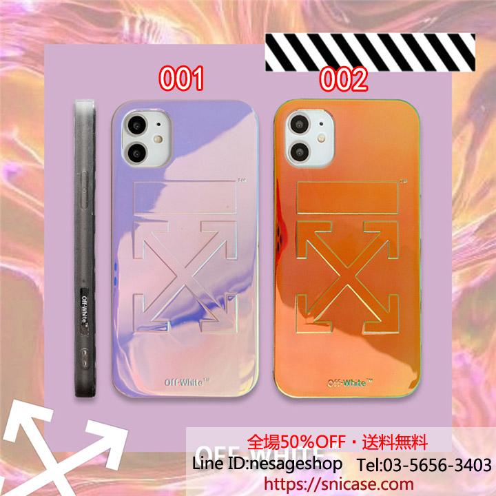 OFF WHITE ブランド柄 スマホケース