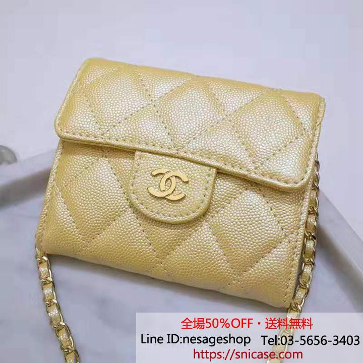 Chanel バッグ 本革