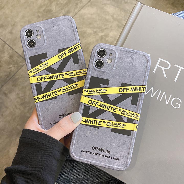 ブランドoff whiteオフ-ホワイト iphone xs/xr ケース