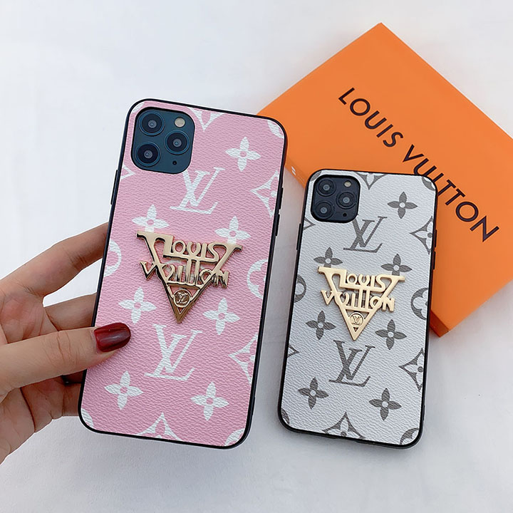iphone12 LV 背面三角金属 ケース