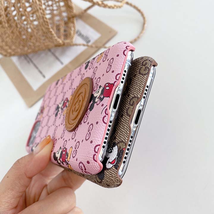 Gucci  ミッキーカバー Galaxy S7/S8/S9/S1