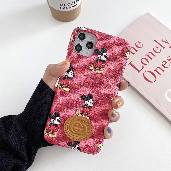 Gucci  ミッキーカバー Galaxy S7/S8/S9/S1