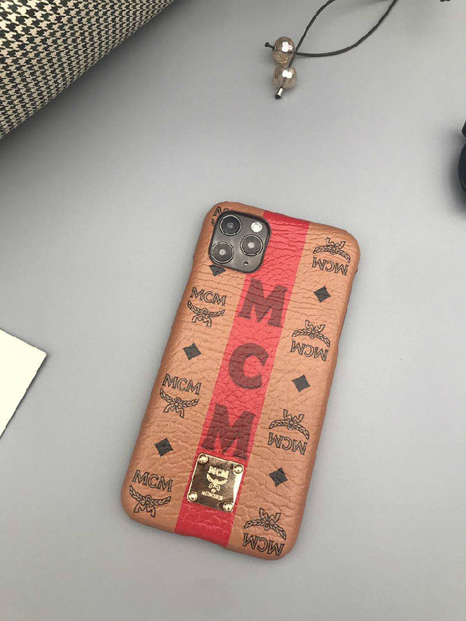 MCMカバー iPhone12Mini かっこいい