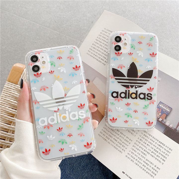 透明 Adidasカバー iphone12 pro max ケース