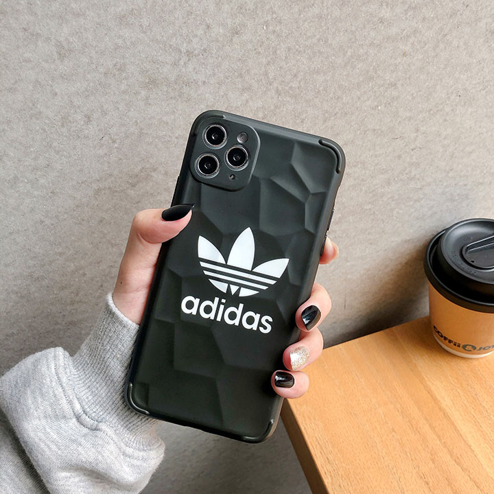 アイホン12Pro Adidasスマホケース 黒