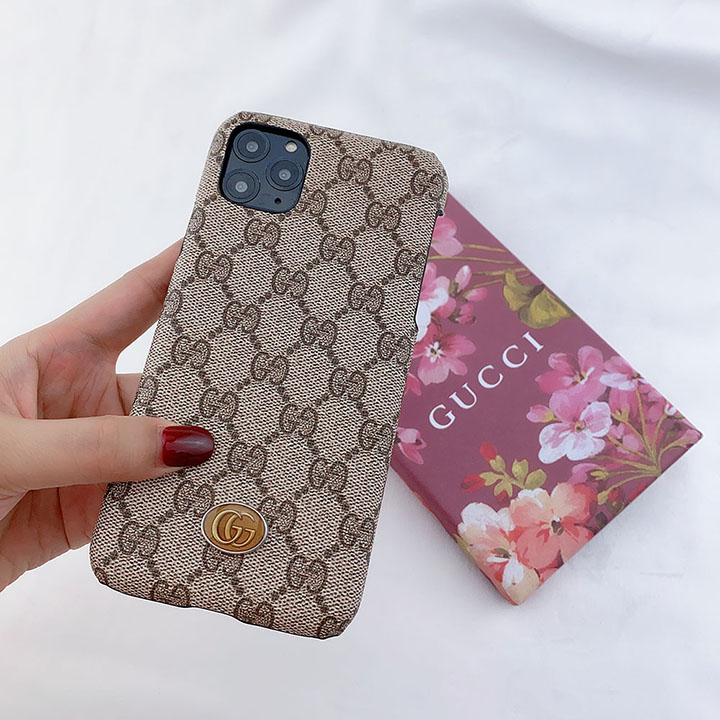 グッチ iPhone12Miniケース 革