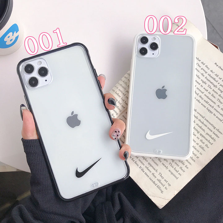 nikeスマホカバー iphone12 透明