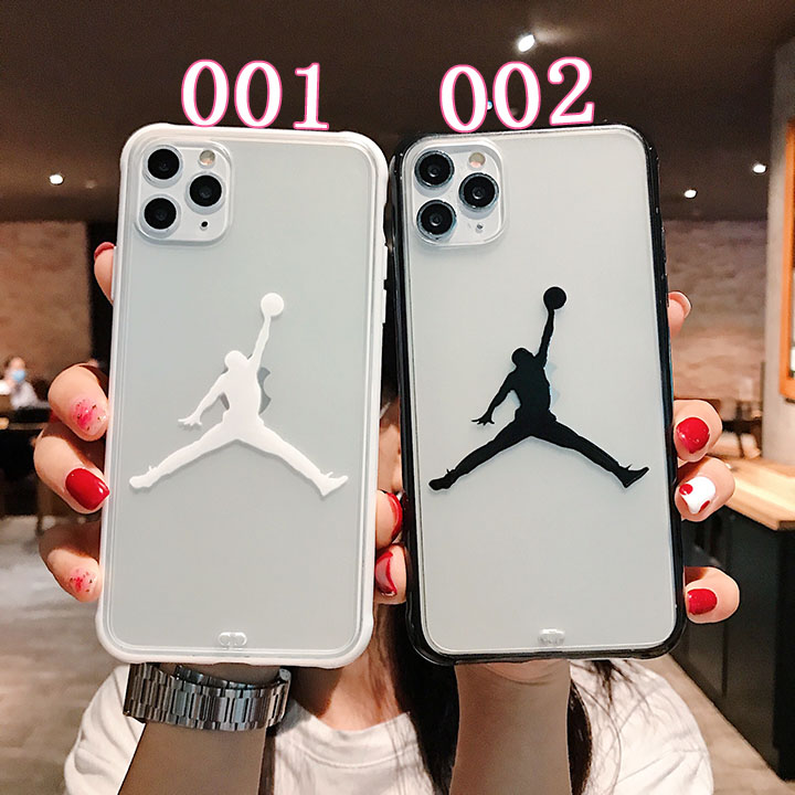 アイホン12ケース エアジョーダン 透明