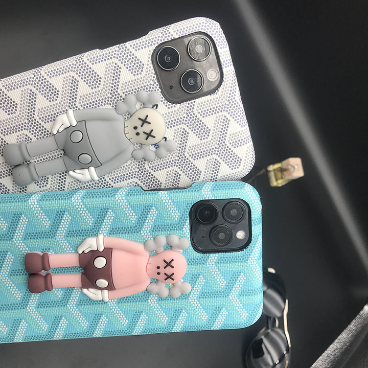 Kaws iPhone12Proケース ビジネス風
