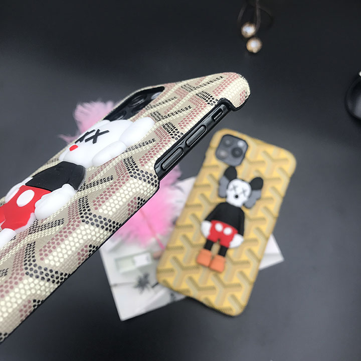 カウズ アイホン12pro max スマホカバー カップル