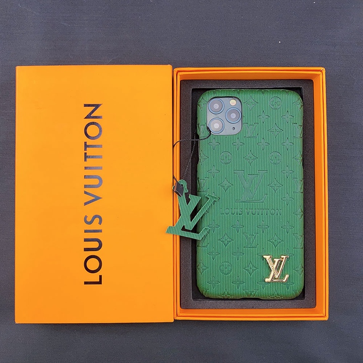 LV金具ロゴ付き iphonexs/xrカバー