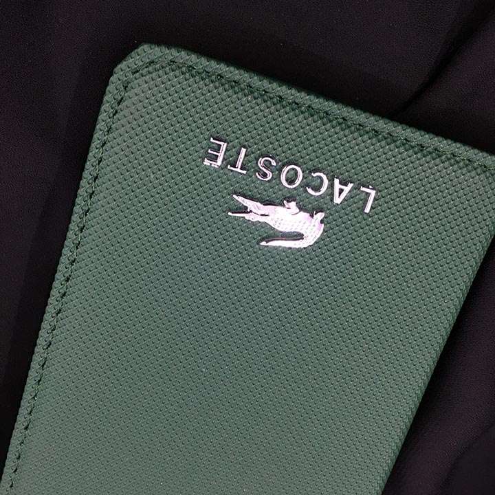 アイホン12mini lacoste カバー カード収納
