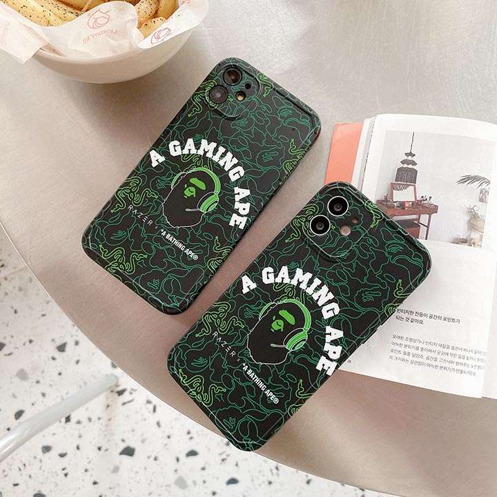 アイホン12proカバー aape おしゃれ