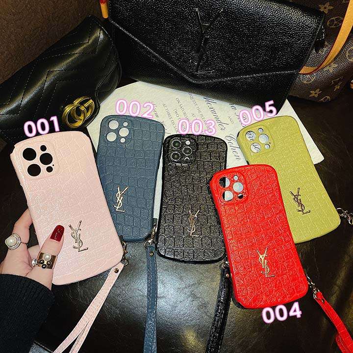 iPhone12 Pro Maxカバー YSL ブランド