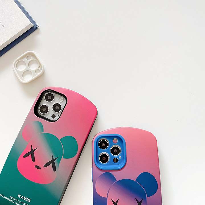 iphone12mini kaws携帯ケース くま