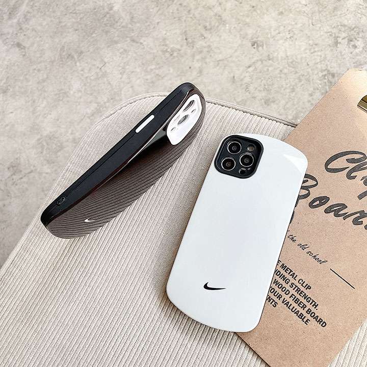 iPhone12Proケース Nike 白