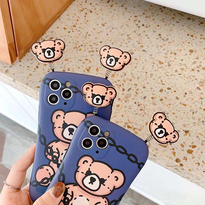 iphone12 proカバー くま