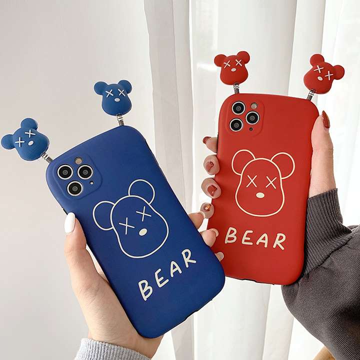 iPhone12 Miniカバー 熊