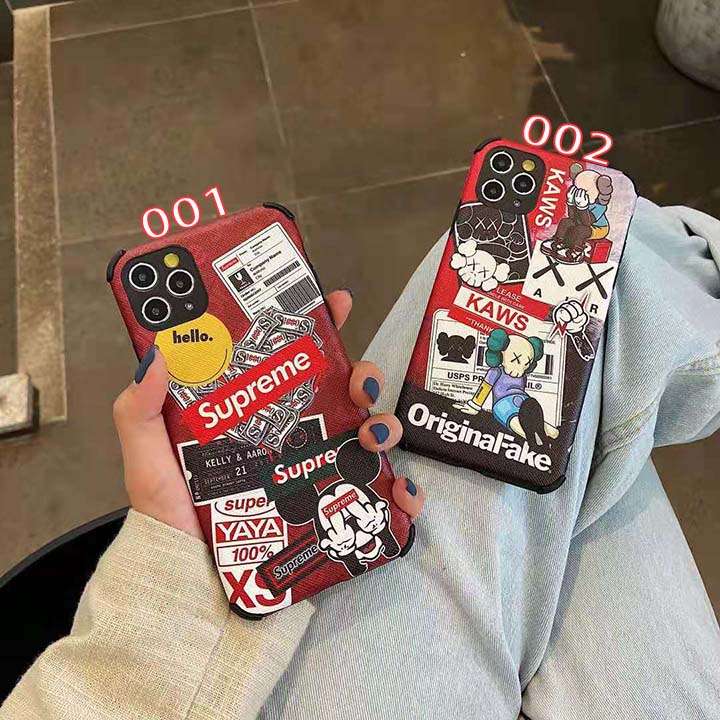 iPhone12ケース Kaws アニメ風