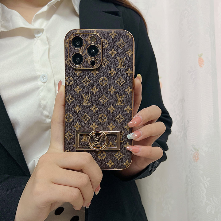 LV IPHONE15 pro携帯カバー メタルロゴ