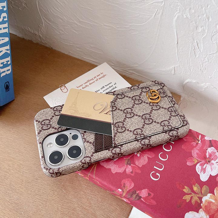 gucci定番柄 iphone15 proカバー