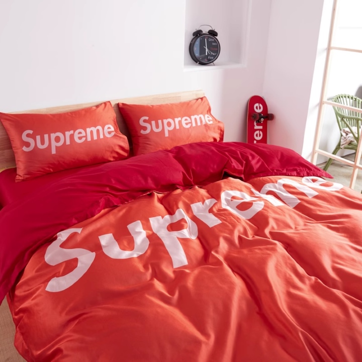 Supreme 寝具セット 純色 ブランド風