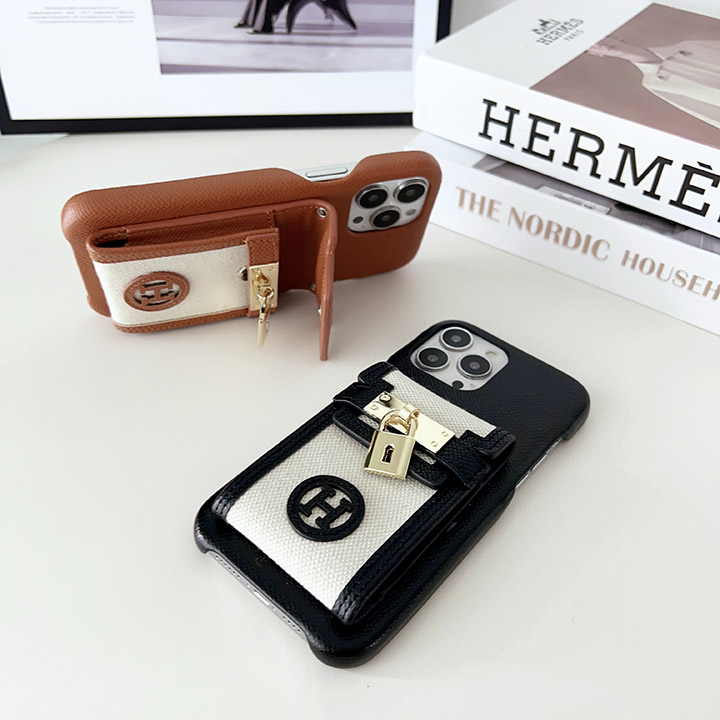 iphone15ケースhermes 皮製