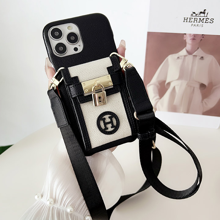 iphone15ケースhermes 皮製