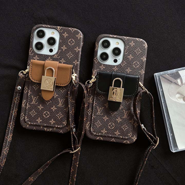 vuitton 肩掛け iphone15スマホケース