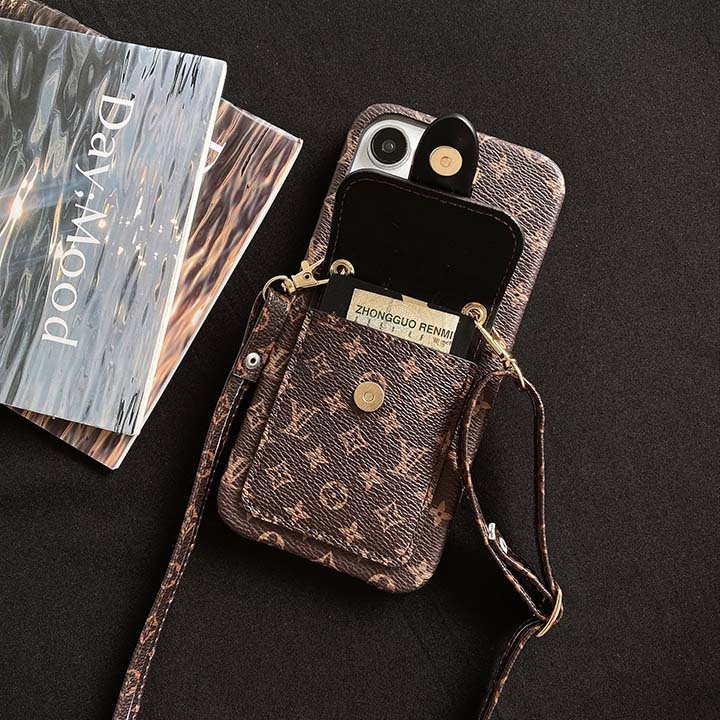 vuitton 肩掛け iphone15スマホケース