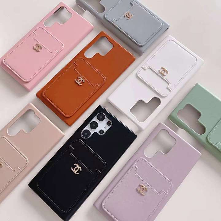 シャネル風 galaxy s23携帯ケース レザー