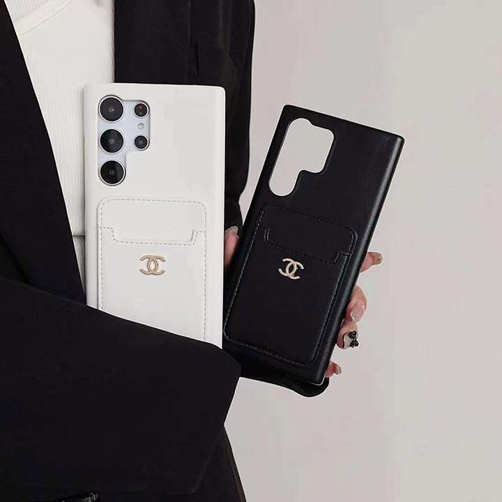 シャネル風 galaxy s23携帯ケース レザー